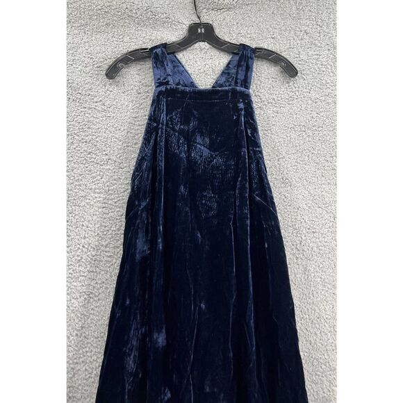 Anthropologie Velvet Purple Midi Dress Size Medium - Picture 3 of 12